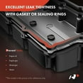 thumbnail image 2 of A-Premium Engine Valve Cover, with Gasket, Compatible with Hyundai Sonata 2011-2015, Tucson 2010-2013 & Kia Forte 2010-2013, Optima 2011-2016, Sportage 2011-2013, L4 2.4L DOHC, Replace # 224002G100, 2 of 9