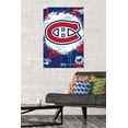 thumbnail image 2 of NHL Montreal Canadiens - Maximalist Logo 23 Wall Poster, 22.375" x 34", 2 of 4