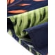 thumbnail image 5 of Faldas hawaianas para mujeres INSPIRE CHIC 2024, falda tropical con fruncido frontal y abertura, verano en la playa, talla XS, azul marino, 5 of 6