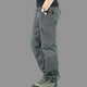 thumbnail image 1 of Pantalones largos, pantalones cargo para hombre, pantalones rectos ajustados con múltiples bolsillos, pantalones deportivos para exteriores, pantalones para hombre, 1 of 4