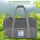 thumbnail image 3 of Bolsa portátil para mascotas, bolsa transpirable para mascotas, bolsa para exteriores, bolsa de hombro, 3 of 8