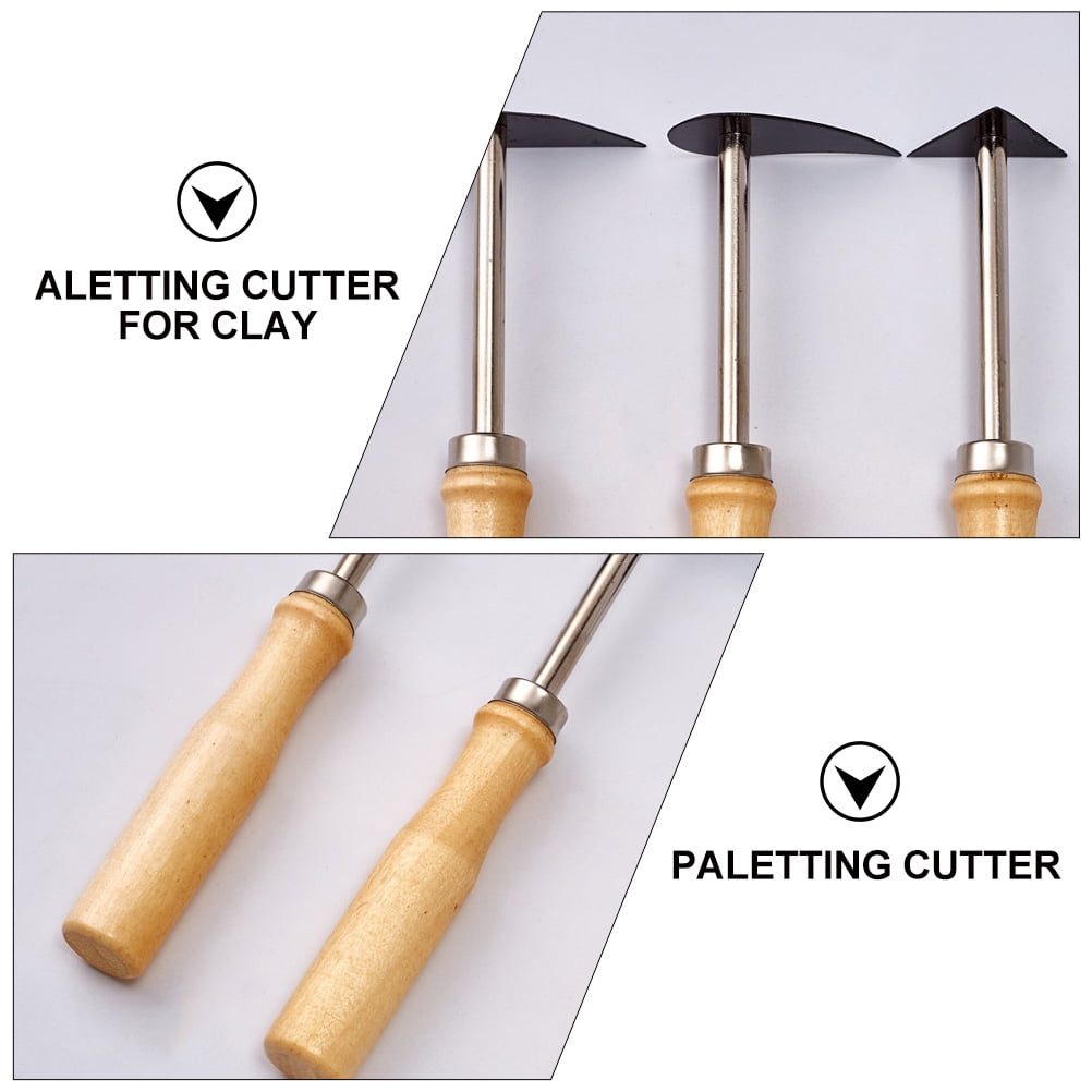 LITINKIMI Clay Fettling Tools Assorted Color DIY Supplies Ergonomic Design