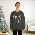 thumbnail image 5 of Chicken Heart Women Sweatshirts, Merry Chickmas Sweatshirts, Women Gifts, 5 of 5