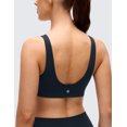 thumbnail image 3 of CRZ YOGA Butterluxe V Neck U Back Sports Bras For Women, 3 of 6