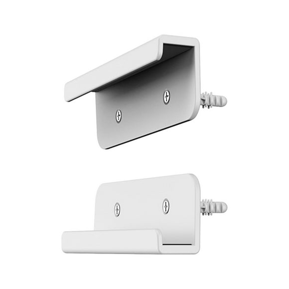 QualitChoice Tablet Wall Mount Holder Easy Assembly Stand Readers Sturdy E for Study Room White