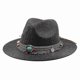 thumbnail image 2 of New Straw Hat Men And Women Outdoor Seaside Beach Hat Sunscreen Sun Hat, 2 of 5