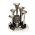 thumbnail image 2 of Dixie Air Horn - Dixieland Premium Full 12 Note Version - Chrome, 2 of 3