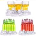 thumbnail image 5 of ZHAOCHENG XinxuCarámbanos acrílicos, carámbanos falsos transparentes para decoración de bares, rellenos de jarrones, accesorios de fotografía, manualidades (100 piezas-2*2 cm), 5 of 5