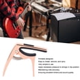 thumbnail image 3 of Guitar Capo Metal Guitar Damping Clip 3 In 1 Multifunctional Guitar Tuning Clips With 3 Guitar Picks For Guitars Ukulele, 3 of 8