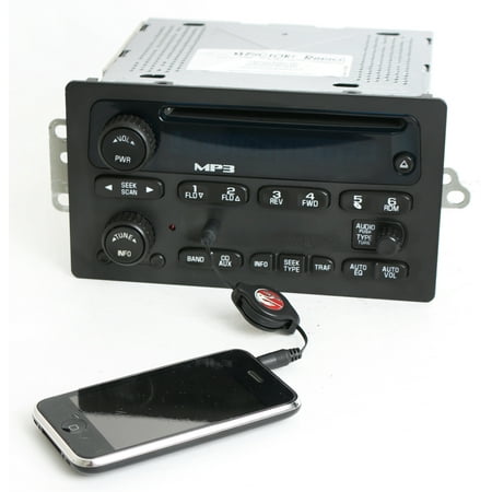 Chevy GMC 2005-2012 Truck Radio AM FM mp3 CD Upgraded w Aux 3.5mm Input 15216905 - (Best Suspension Upgrade For Gm A Body)