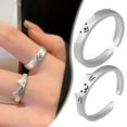 thumbnail image 3 of DLQT Kitten Couple Rings, 3 of 7