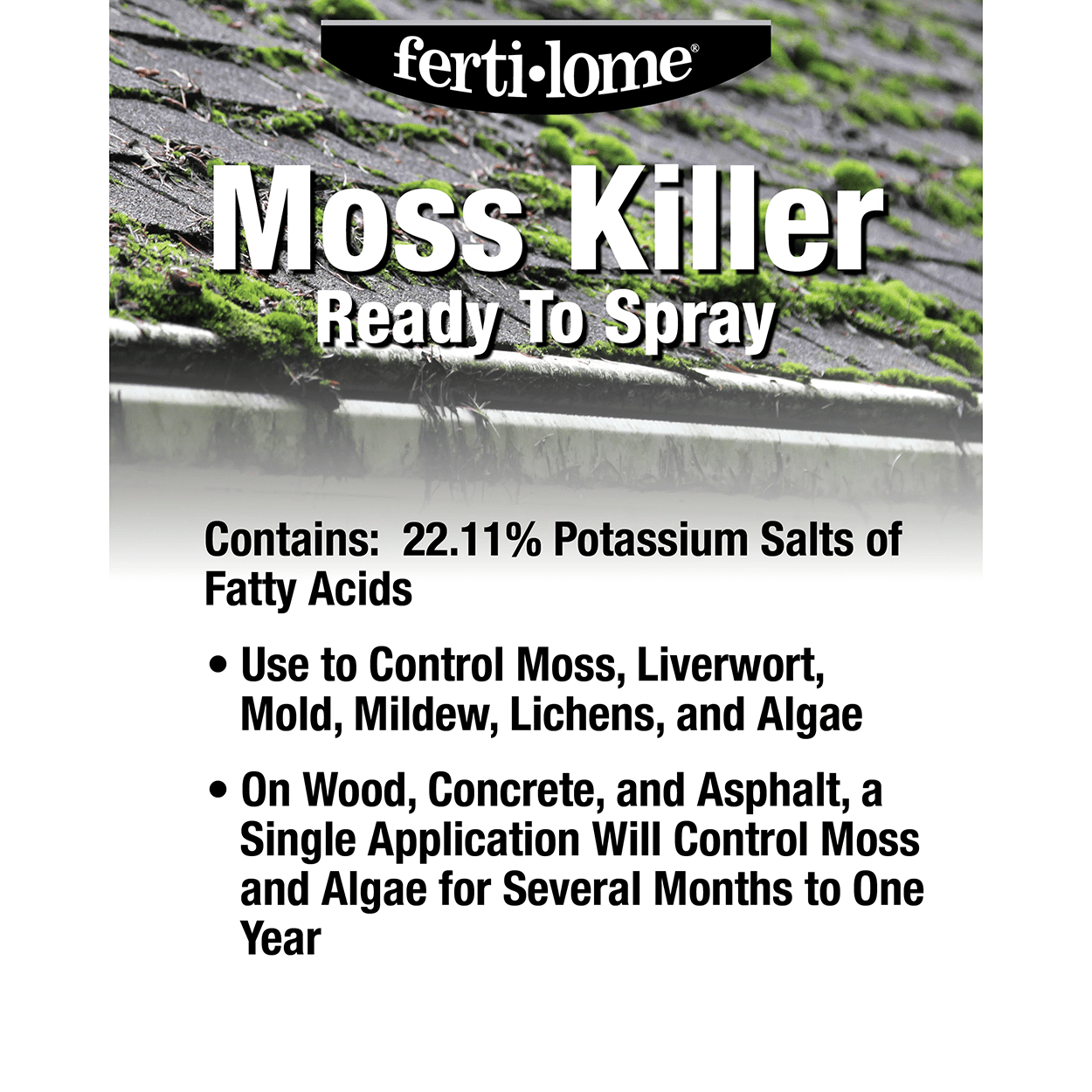 Ferti-lome Moss Killer RTS - 32 fl oz Bottle by VPG