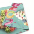 thumbnail image 6 of PHYHOO  Summer Ice Cream Garden Flag  Double Sided Small Burlap Holiday Polka Dots Flag for Outside Yard Welcome White, 6 of 6