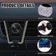 thumbnail image 5 of Soporte ajustable para teléfono móvil para coche: mini soporte giratorio 360° para salpicadero, compatible con la rejilla de ventilación, soporte universal para teléfono móvil para vehículos, 5 of 6
