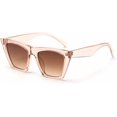 thumbnail image 1 of Ubiuo Square Cat Eye Sunglasses For Women Fashion Vintage Trendy Cateye Sunglasses For Women Black, 1 of 4