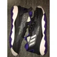 thumbnail image 2 of Adi - das Dame 8 Weber State Team Issue Purple Black Basketball Shoes Sz 10 HO3817, 2 of 5