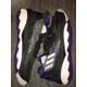 thumbnail image 2 of Adi - das Dame 8 Weber State Team Issue Purple Black Basketball Shoes Sz 10 HO3817, 2 of 5