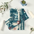 thumbnail image 5 of Dreamtimes Bath Towel Sets for Bathroom Hand Towels Fingertip Towels France Paris Eiffel Tower Map French Flag 3 Piece Decorative Soft Cotton Absorbent, 5 of 6