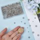 thumbnail image 3 of 1 caja de 500 cuentas espaciadoras de plata tibetana, pequeñas cuentas espaciadoras de margaritas plateadas, surtidas, de metal, con forma de copo de nieve y flores, a granel, 3 of 6
