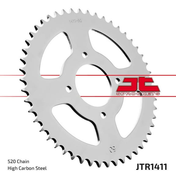 Jt Sprockets JTR1411.50 Steel Rear Sprocket - 50T (Natural)