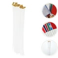 thumbnail image 2 of Miangastore 200pcs Handheld Flagpoles Kit Mini Flag Replacement Sticks For Portable Flag Pole Flag Pole For Waving Lightweight Flag Pole To Carry Flagpole For Party, 2 of 8