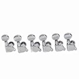 6pcs 6R Guitar Tuning Pegs Tuners Machine Heads for Fender (Best Solid State Guitar Head)