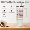 thumbnail image 3 of Mother''s Day Gift for Grandma - Gigi 40oz Vacuum Insulated Tumbler with Handle, Straw & Leakproof Lid - Travel Coffee Mug, 3 of 6