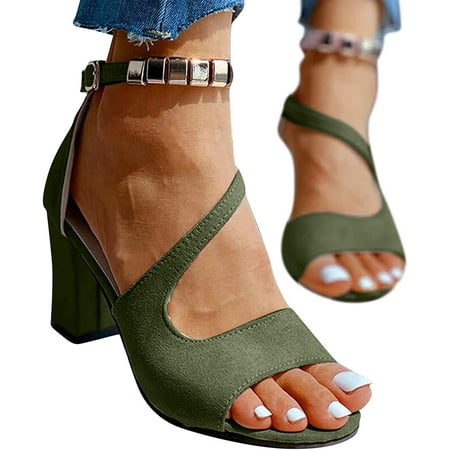 

Women S Leopard Sandals High Heels Fashion Pointy Sandals Stiletto Comfortable Mid-Heel Dress Sandals Classic Open-Toe Sandals