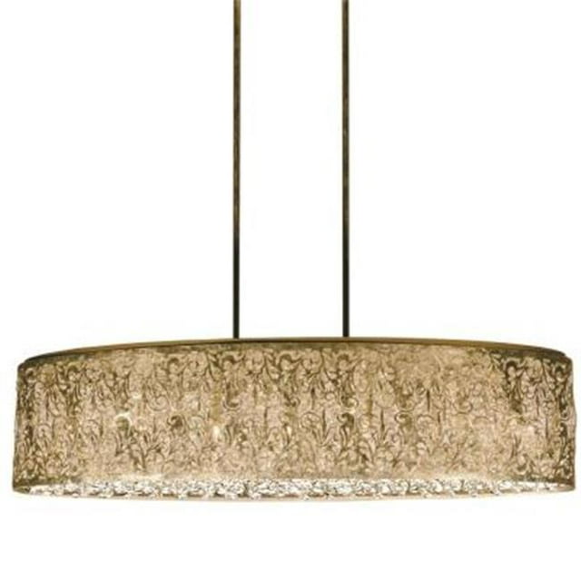 Radionic Hi Tech CHA_SIE-367HC-PG_RHT Lustre en Or Palladié Clair de 7 Po