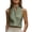 Green, variant on Stichou Women's Casual Dressy Business Blouse Mock V Neck Sleeveless Shirts Tunic Work Shirt Summer Solid Color Tank Tops Pink S