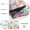 thumbnail image 6 of Round Area Rug 6 Ft, Bunny Easter Washable Non-Slip Circle Carpet for Living Room/Bedroom, Spring Floral Rabbits Eggs Farmhouse Low-Profile Indoor Mats Collection Rugs for Residential, 6 of 7