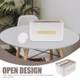 thumbnail image 3 of Niceauty Tissue Dispenser Box ABS Keeps Desktop Clean for Office Workers in Office 1Pcs, 3 of 5