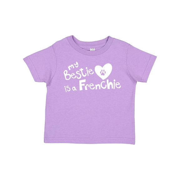 Inktastic Bestie Frenchie Boys or Girls Toddler T-Shirt