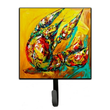 Carolines Treasures MW1001SH4 Crawfish Anyway You Like It Leash or Key Holder 7Hx4.25W multicolor