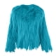 thumbnail image 4 of Puntoco Chaqueta De Mujer Chaqueta De Moda con Cuello Redondo Largo Y Cálido De Imitación para Mujer Liquidación Navideña Puntoco Puntoco-126, 4 of 5