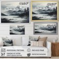 thumbnail image 4 of Designart "Beach Photo Mountain I" Landscapes Canvas Wall Art, 4 of 5