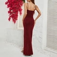 thumbnail image 4 of KaLI_store Women's Formal Dresses Women Vintage Dresses, Modest Bridesmaid Dress, Formal Prom Tea Dress Red,S, 4 of 5