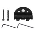 thumbnail image 2 of 4-string Headless Electric Bass Guitar String Locking Nut Set with 2 Wrench 2 Screw Black, 2 of 5