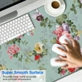 thumbnail image 2 of Long Mouse Pads for Desk,Pioneer Flower Floral Print Pattern Desk Mats on Top Of Desks, Desk Mouse Pad Extra Large with 3mm Non-Slip Base and Stitched Edge for Gaming,Office,Work,Home 47.3"x23.6", 2 of 6