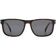 thumbnail image 2 of David Beckham Polarized Dark Havana Square Classic Sunglasses - DB1060S 0086 M9, 2 of 2