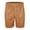 #140-Khaki, variant on Men's Solid Linen Look Casual Shorts Drawstring Elastic Waist Zipper Pockets 9 Inch Inseam Straight Leg Outdoor Hiking Active Shorts Gift