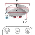 thumbnail image 2 of Fat Daddio's Pie-9 Anodized Aluminum Pie Pan, 9 x 1.5 Inch, 2 of 8
