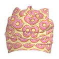 thumbnail image 3 of Pofeuu Donuts With Pink Glaze Print Toddler Beanies for Boys Baby Warm Slouchy Skullcap Hats Toddler Beanie Knit Caps Hats for Kids, 3 of 7