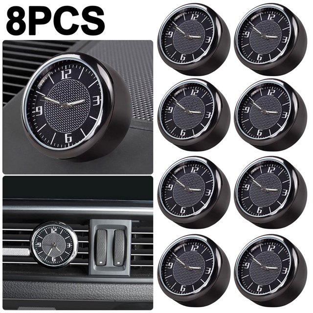 Reloj y reloj para coche 2 en 1 específico para coche con cabezal luminoso (set--Unisex)---Con vídeo