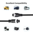 thumbnail image 2 of 4Pin Aviation Video Transmission Cable For Rearview Camera Connection In Vehicles Reversing Camera Video Extension Cable, 2 of 7