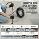 thumbnail image 4 of Cable de limpieza de desagües VEVOR de 20 m x 16 mm con 7 cortadores para 2 a 10 cm, 4 of 9