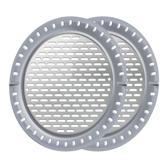 Livease 2 Pcs 5 in Drain Hair Catcher, Shower Strainer, Drain Cover, Large Shower Strainer