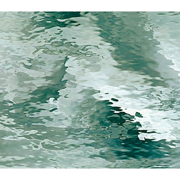 OCEANSIDE STAINED/FUSING GLASS SHEETS SEA GREEN WATERGLASS FUSIBLE