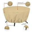 Classic Accessories Terrazzo Water-Resistant 42 Inch Round Fire Pit ...