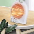 thumbnail image 3 of Calefactor eléctrico con ventilador Calefactor silencioso de bajo consumo Calefactor portátil de 2000 W para habitaciones de hasta 20 m² Calefactor eléctrico Radiador móvil ANGGREK Otros, 3 of 8